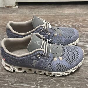 On Running Women's Sneakers in Gray and White